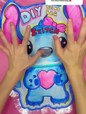 NEW STITCH BLIND BAG + TOY 🍭🍭🍭 #stich #blindbag #asmr #DIY #draw #toys 