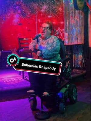 There are so many stages to this song! #fypシ #fyp #disabledinfluencer #newyear #bohemianrhapsody #marnasings #fypシ゚viral #queen #singingshowcase #singing #wheelchair #singer #coversong 