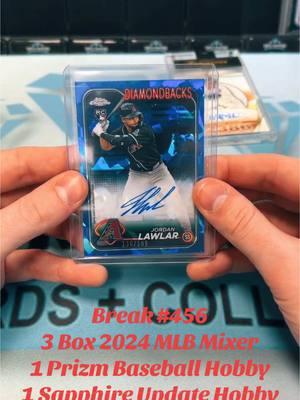 Recap of Break No.456 - 3 Box, 2024 MLB Mixer #LIVEhighlights #TikTokLIVE #LIVE #autograph #whodoyoucollect #topps #toppschrome #2024 #MLB #baseball #baseballcards #panini #paniniamerica #prizm 