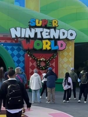 Super Nintendo World. 🌎 Universal Studios. 🙌 #LA 🇺🇸 #mariobross #nintendo #hollywood 