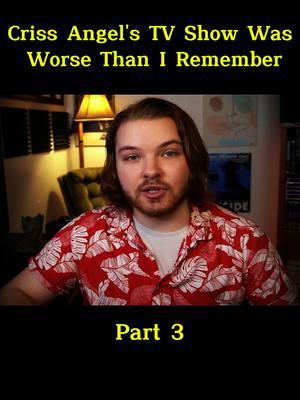 Criss Angel's TV Show Was Worse Than I Remember-3#chris #james #chrisjames #chrisjamestv #musica #comedian #fyp #foryoupage