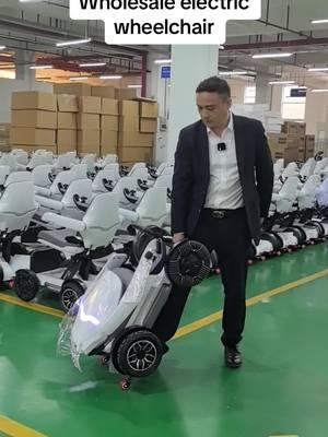 Popular design new intelligent electric folding wheelchair scooter.#mobilityscooter #morelaxscooter #electricwheelchair #electricscooter 