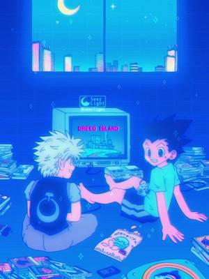 'Game Hunters' (Reposts appreciated!) Live wallpapers at Patreon & prints at store later! #hunterxhunter #gon #killua #wallpaper #animetiktok