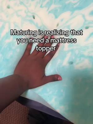 This topper I extremely comfortable ! #fyp#matress#sleep#wellness