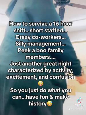 #nursesoftiktok #nightshift #nurselife #nurse #BlackTikTok #nursetok #travelnurse #livingmybestlife #nursedance #survivalskills 🤪 #nursehumor #Rn #Lpn #Cna #nursemack3 #clockedout 