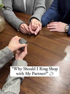 We always recommend at least starting the process together, from there it’s up to you!👭 Did you and your partner shop together? 💞 #engagementring #engaged #weddingrings #weddingringset #weddinginspiration #engagementinspo #dreamring #labgrowndiamonds #labdiamonds #diamondring #diamond #ringshopping #customengagementring #uniqueengagementring #engagementshopping #ethicalengagementring #whichdoyouprefer #isaidyes 