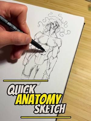 Upper Body Anatomy Sketch - - - #anatomy #upperbpdy #nolegs #mangaka #animeart 