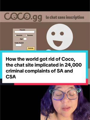 70,000 men sat on just ONE of the thousands of chatrooms on #coco discussing SA and CSA. The website amassed thousands of criminal complaints and nearly 500 people (that we know) experienced attacks orchestrated through this website. #dominiquepelicot #giselepelicot #france #whenkillersgetcaught #truecrimeallthetime #troubledcouple 