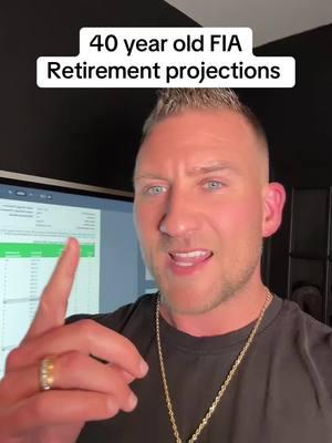 What does it look like for a 40yo to start putting away $1,000/mo into an FIA for retirement at age 65… #fia #roth #401k #retirementplanning #wealthmanagement #rich 