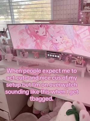 Is this relatable guys or am I just a bad person…. 😆#fy #setupgaming #fypシ #fyp #setup #aesthetic #GamingSetup #girlgamer #pink #pinksetup #cutecore #cutecore🎀🦴🍮🐾 #kawaii #pinkaesthetic #cute #kawaiicore #girly #girlytok #coquette 