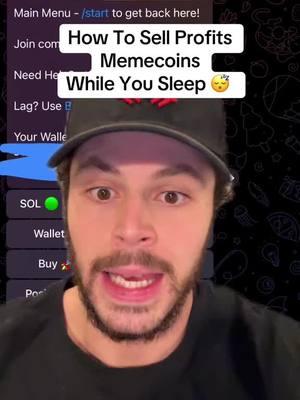 How to take profits on #memcoins while you sleep #solana #memcoin 