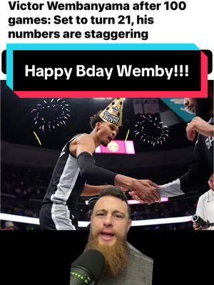 HAPPY BIRTHDAY to WEMBY!!! #gospursgo #bballarchives #sanantoniotx #spursbasketball #sanantoniospurs #wembanyama 