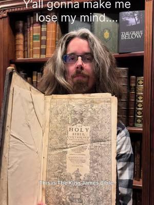 My comments sections have been overrun with claims about King James writing or translating the Bible because he had an agenda. Let’s course correct, please. #kjv #kingjamesbible #1611 #bible #translation #theology #religion #christian #christianity #church #england #catholic #protestant #antique #history #LearnOnTikTok #learn #myth #bibliophile #books #library #BookTok 