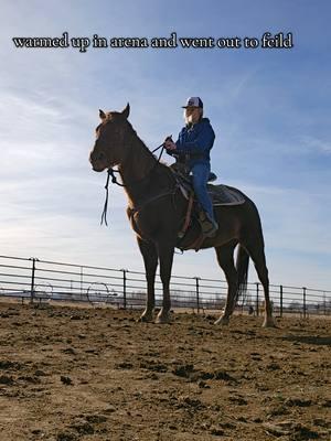 lmk if you want more content like this! 1/2/25 #2025 #firstride #horses #greenscreenvideo #feildride #comealong #saddleup #punchyblonde  #firstrideafterwinterbreak #firstrideafterslump 