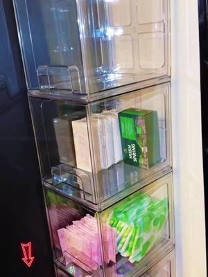 Run! 4 pack acrylic bins only  $？ These are great to organize craft supplies, makeup, bathroom cabinets and medicine cabinets. Perfect to organize everything!  #organizationhacks  #craftroomorganization  #makeuporganizer  #cabinetorganization 