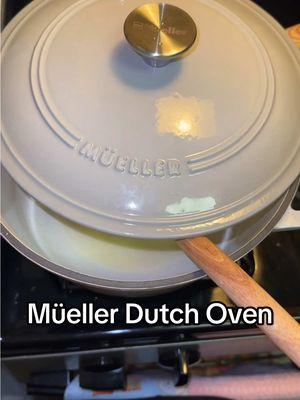 This is a great addition to your kitchen! 👩🏾‍🍳 @MÜELLERHOME #dutchoven #Home #kitchen #mueller #tiktokfinds #cooking