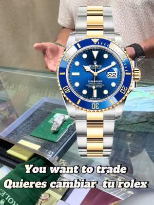 Aquí tú puedes traer tu rolex y llevar otro  #rolex #grimaljewelry @Grimaljewelry 