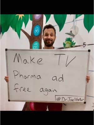 Pharma ads shouldn’t dictate the health narrative in our homes. Time to prioritize unbiased information and true wellness. #PharmaFreeTV #HealthFirst