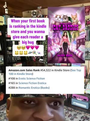 I love you all so much thank you 🥹🥹🩷🩷  You could take less than an hour from your day and read my cat daddies 🥺👉🏻👈🏻 I promise they’ll make you LOL  #cosmiccandycatdaddies #kaysiereads #BookTok #spicybooktok #alienromance #alienromancebooks #firstbook #catdaddies #kindleunlimited 