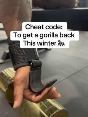 We building gorilla backs this winter 🦍 #backday #backworkout #gripstrength #grip #hookgrip #wrist #wristpain #gorillaback #backgains #pulldayworkout #pullday #tiktokshopnewyearsale #CapCut 