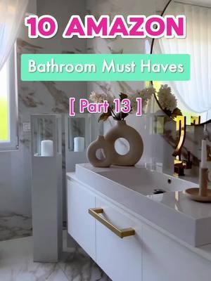 10 Amazon Bathroom Must Haves, you may need.  #amazonmusthaves #amazonbathroom #amazonbathroomfinds #amazonbathroommusthaves #bathroomdecor #bathroomgadgets #bathroom #amazongadgets #amazonfinds #founditonamazon #10amazonfinds 