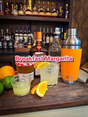 Breakfast Margarita anyone? Favorite & like this one, because it’s delicious!!  Add the following to an iced shaker cup: • 1 1/2 oz blanco tequila (I used Dos Primos blanco) • 1 oz freshly squeezed lime juice • 3/4 oz cointreau • 1/4 oz agave nectar  • 3 bar spoons of orange marmalade  Directions:  • Shake it until your arm goes numb, then switch arms and shake it some more.  • Double strain it. • Serve it over a clear cube and garnish with an orange wheel.  Cheers to the weekend everyone!! As always, our recipes, fresh seasoning and swag are available at MeatChurch.com (link in comments). #MeatChurch #MeatChurchBBQ #TexasBBQ #Cocktail #Margarita #BreakfastMargarita #Breakfast #BreakfastIdeas #Marg #Tequila #Whiskey #Bourbon #MattPittman #HappyHour #Saturday #Weekend 