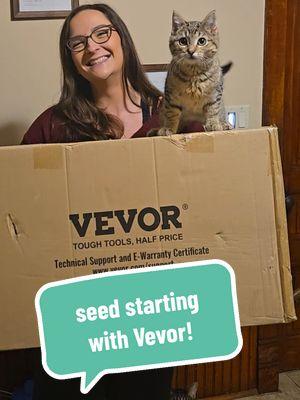 We adore all of @Vevor_US  products here on our homestead and wouldn't be able to do what we do without their quality and reasonable pricing. This stand is heavy duty, sturdy and the lighting doesnt need any adjustments.  I have bought from them for years without ever being sponsored. Their weed fabric is incredible too and their shipping is always incredibly fast! #vevor #garden #seedstarting #soup #homesteading #farm #indoorgreenhouse #quality #greenhouse #gardening #foodstand #foodinsecurity #foodwaste #paywhatyoucan #feedyourcommunity 