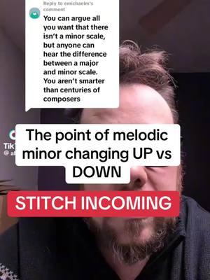 A bootleg #stitch of my 2 cents on minor @Allen Van Wert #melodicminor #musictheory #musictheorytiktok #melodicminorscale #beethoven #moonlightsonata #songwritingtips 