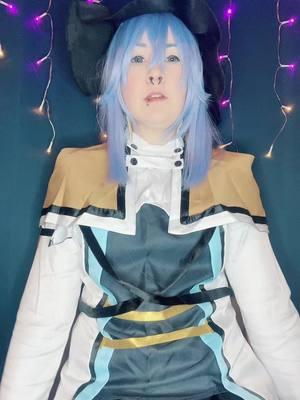 This hat is the bane of my existance ngl #mushokutensei #mushokutenseicosplay #joblessreincarnation #joblessreincarnationcosplay #roxy #roxycosplay #roxymigurdia #roxymigurdiacosplay 