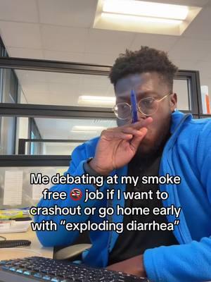 I don’t smoke as you can probably tell 😂 #smokefree #smoker #work #job #crashout #jobs #fyp #fypシ #fyppppppppppppppppppppppp 