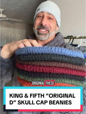 Replying to @beefybfit Appreciate you telling me how much you love the Original D skull cap beanie from @King and fifth supply co! Quality beanies! . . #kingandfifth #beanie #beanies #beanieseason #winterbeanie #skullcap #skullcapbeanie #slouchybeanie #winterfashion #winteressentials #winterclothes #treasurefinds #ad #TikTokShopHolidayHaul #GiftGuide #spotlightfinds #TTSDelightNow #giftideasforhim  #giftideasforher #TTSLevelUp #TikTokShopLastChance #TikTokShopNewYearNewAura #TikTokShopCreatorPicks 