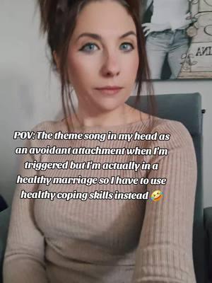 I guess I'll listen to my therapist instead 🤣 #avoidantattachment #trauma #abusesurviver #cyclebreaker #copingskills #traumahealing 