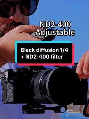 How does the black diffusion 1/4 + ND2-400 filter work?🤩✅🎥@herr.raouf #kfconcept #kfconceptvndfilter #ndfilter #vndfilter #lensfilter #videofilm #beforeandafter #filtereffect #filmmaking #landscapephotography #outdoorvideography #videographerlife #tutorial #howtotiktok #seascapeview