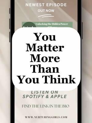 Do you ever feel like your influence as a mom fades as your daughter grows into her tween and teen years? 🎙️In the newest episode of the Growing Together Podcast, we uncover the surprising truth: your presence is more impactful than you might think.  From groundbreaking studies on risk-taking to practical strategies for navigating conflict, this episode dives into how moms uniquely shape their daughters’ brains, decision-making, and emotional health. We’ll explore: ✨The fascinating science behind the research on our influence as moms. ✨Why your relationship with your daughter can be a key to reducing negative risky behavior. ✨How to handle conflict with compassion and build trust through positive interactions. 🙄Whether you’re facing eye rolls or silent treatments, this episode is packed with insights and actionable tips to help you strengthen your bond and guide your daughter through adolescence. Tune in to learn how to turn everyday moments into opportunities for connection and growth. 💕Don’t forget: Download the free worksheet from the show notes to reflect on your own teen years and deepen your understanding of your daughter! #ParentingTeens #MotherDaughterBond #TeenYears #MomLife #AdolescentDevelopment #RaisingDaughters #parentingtips #mominfluence 