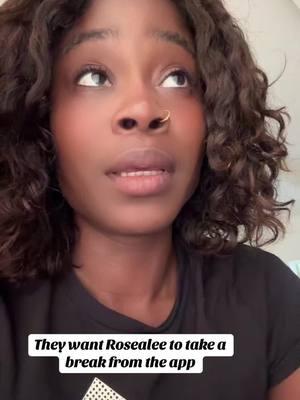 Zouma wanted Rosealee to take a break from Tiktok #viral #fyp #jamaican #rosealee #tiktok #whitneybless 