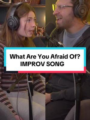 What Are You Afraid Of? | IMPROV SONG #improv #song #afraid #musicalmonday #improvbroadway  (@Caleb Wall @Shae McCombs)