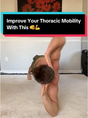 Motion is lotion friends - This is a plank variation that I love! - Not only are you activating the core musculature…but we are also producing movement in the thoracic spine increasing its mobility. - This is the perfect addition to a good warm up before strength training. Try it out! - #thoracic #thoracicmobility #tspine #posture 