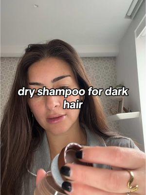 genius dry shampoo @I Dew Care #dryshampoo #dryshampoohack #dryshampootips #dryshampoopowder #idewcare #idewcareproducts #hair #darkhair #brownhair 