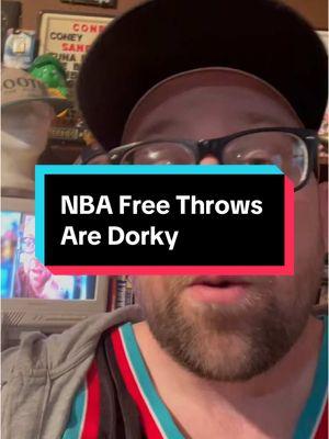 NBA players could dominate free throws with Rick Barry’s underhand style—but they won’t, because looking cool > making buckets. Even Shaq said so! #NBA #funfacts #freethrow #grannystyle  #shaq #rickberry #catsupwithdoug  #onthisday 