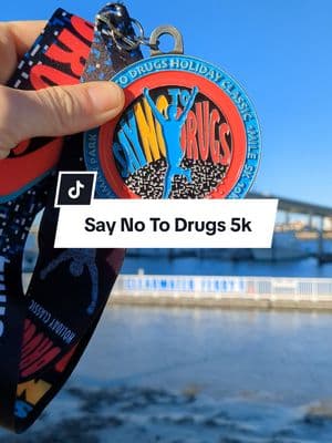 First race of 2025 was the Say No To Drugs 5k in downtown Clearwater, Florida. The bridges on this course are challenging, but the views and post race pancakes make it worth it! This was my first time running this race, and I would definitely do it again!  #Running #5k #runtok #runner #runfast 