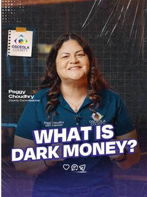 🗳️ Did you know? “Dark money” refers to anonymous donations in U.S. politics. 💵 These funds support campaigns but don’t disclose their donors. 🗣️These funds can make candidates seem more popular by artificially boosting their campaigns. 🔍 Learning more helps us understand how elections are funded. #uspolitics #civilduty #stayinformed  #floridapolitics #learn #elections #biden #trump 