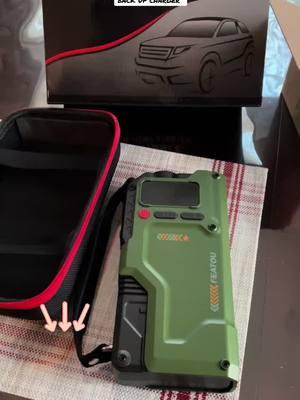 This is very useful device with multiple functional very powerful 6000ah portable car jump starters and air compressors I highly recommend to buy it #usa🇺🇸 #TikTokShop #fypシ #aayuzeh #viral best product 