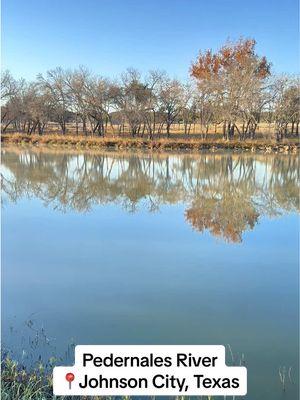 Pedernales River 📍Johnson City, Texas 🎥 December 2024 #texasrivers #pedernalesriver #johnsoncitytx #texashillcountry 