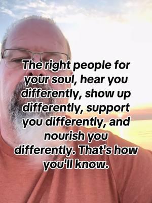 "Not everyone is for you, and that's okay. The right people will always feel different. #SoulConnections #EnergyAlignment #SoulConnections #RightPeopleRightEnergy #HealingJourney #SpiritualGrowth #EnergyAlignment #PositiveVibesOnly #MentalHealthMatters #SelfLoveJourney #HighVibration #AuthenticConnections#fyo 