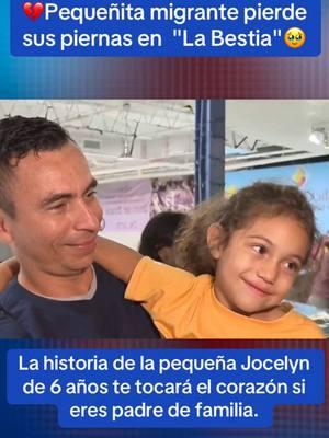 La historia de la pequeña Jocelyn de 6 años te tocará el corazón si eres padre de familia. #usa #noticias #migrantes #sad #tragedia #ayuda #inmigrantes #labestia #tren #fry #fypシ 