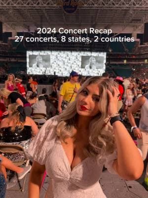 my 2024 concert recap 🫶 27 concerts, 8 states, and 2 countries. endless memories with my favorite people seeing some of my favorite artists most seen in 2024: logan crosby 🤠 #concert #travel #concertrecap #music #band #livemusic #live #festival #concertvibes #taylorswift #jingleball  @Logan Crosby @Jonas Brothers @hoodie allen @Olivia Rodrigo @Jack and Jack @Hozier @tate mcrae @joshua bassett @Pitbull @Sabrina Carpenter @Austin Mahone @BILLIE EILISH @Shawn Mendes @Big Time Rush @CHASE ATLANTIC @Madison Beer @Jason Derulo @Teddy Swims @Jack Harlow 