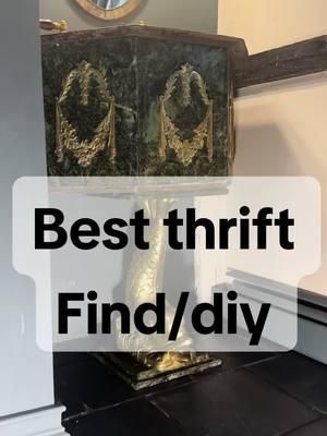 Here is some of the story of how I turned this pedestal into a sink #theiftflip #thriftfind #thriftdiy #DIY #diysink #sink #bathroom #romanmermaid #fishsink #mermaidsink #plumbing #diyplumbing