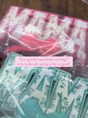 More patches!!! New drops on Thursdays!!! #patches #fy #chenille #tshirthack #dtftransfers #screenprinting #coquette #girly #cricut #heatpress 