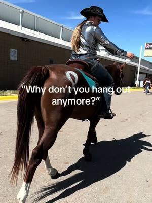 It might not be much to some. But it is to me. I didnt grow up in this sport, i came from the Halter horse world. And when i first moved out on my own i slowly started to build what i wanted. It got put on hold. I had some babies. Then i worked even harder to show my kids what its like to work hard for what you want. So yeah, its not much to some. But its my whole world to me. No one bought it for me. No one gave it to me. And before someone takes it wrong, i dont care if someone bought it for you, or gave it to you. Thats just not my story. But there is NOTHING wrong with it either way! #barrelracer #barrelhorses #horsesoftiktok #blessed #grindhard #noonecaresworkharder #fyp #foryou 