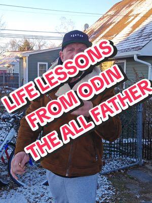 LIFE LESSONS FROM THE ALL-FATHER ODIN.  Odins tale of obtaining the runes holds many major life lessons.  #Viking #norsepagan #norsetok #vikingtok #jasonsavage #fyp #viral #foryoupage 